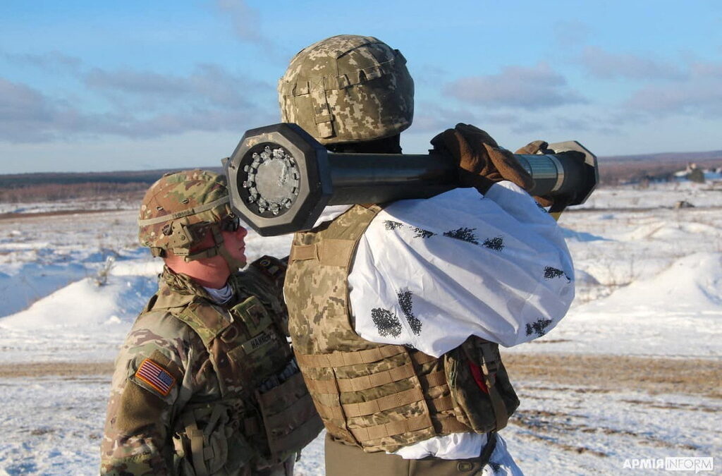 Американско обучение за украински военни в Лвов, 30 януари