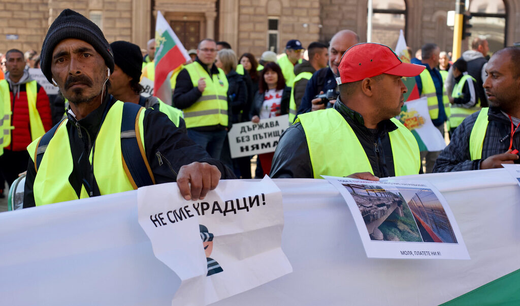 Пътни строители започват протести, кои места да избягвате Пътни строители започват протести, кои места да избягвате