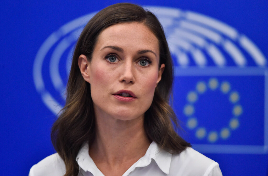 Сана Марин каза в Европейския парламент, че Европа е сгрешила, като се е обвързала тясно с Русия Сана Марин каза в Европейския парламент, че Европа е сгрешила, като се е обвързала тясно с Русия