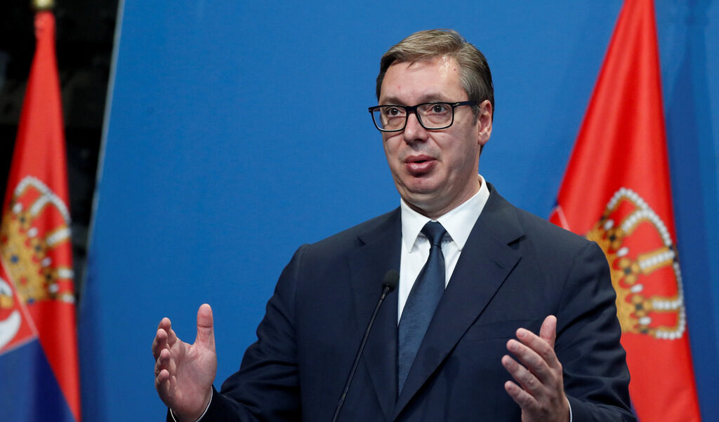 Сръбският президент Александър Вучич