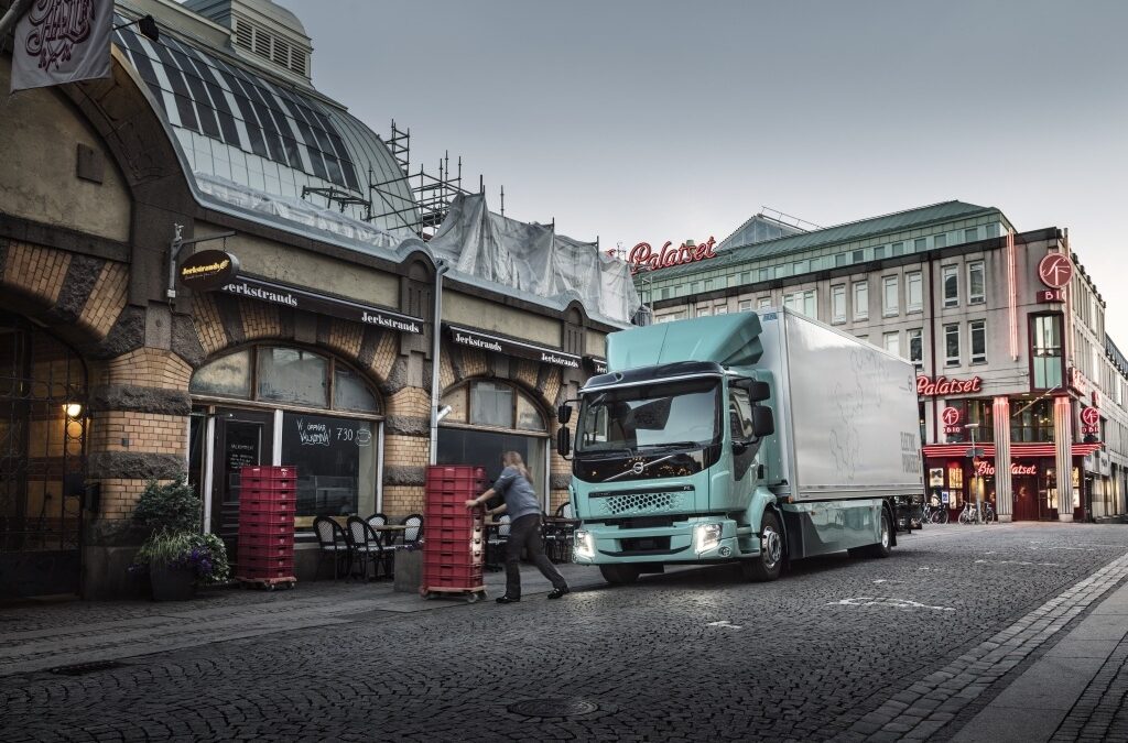 Първа поръчка на електрически камион Volvo в България.