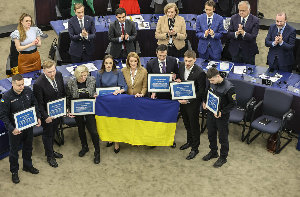 Европарламентът отличи украинския народ с наградата "Сахаров"