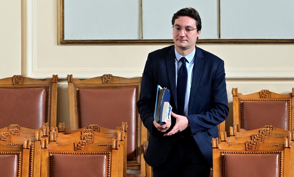 Крум Зарков, министър на правосъдието в служебното правителство
