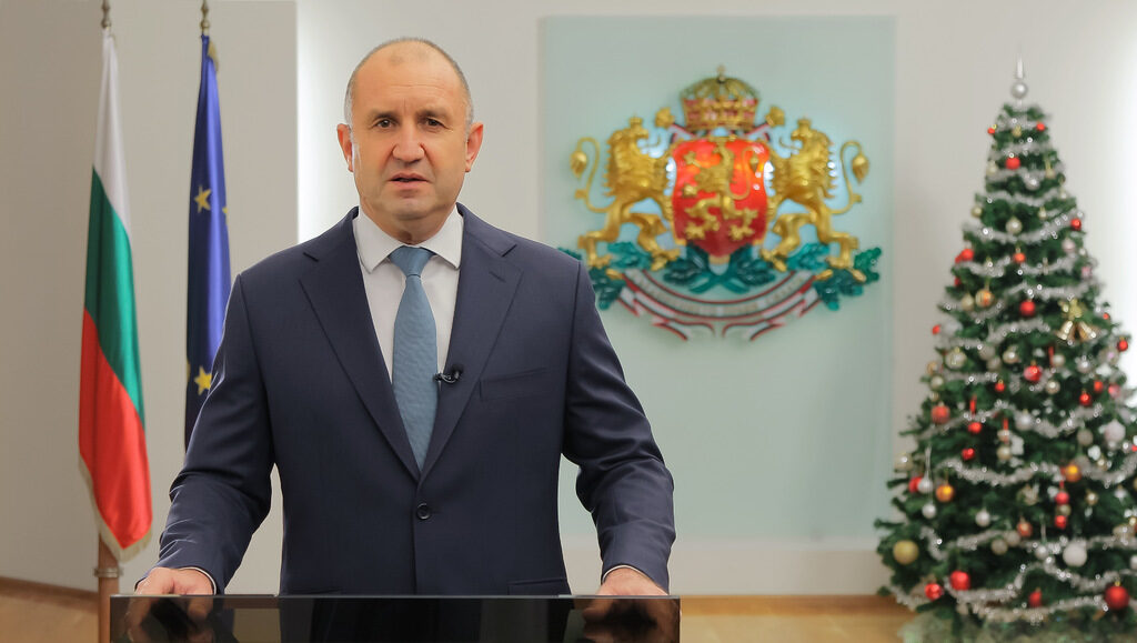 Президентът Румен Радев Президентът Румен Радев