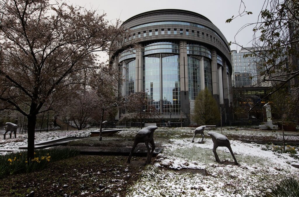 Европейският парламент в Брюксел