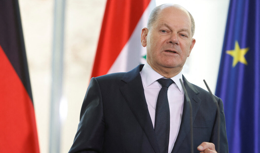 Германският канцлер Олаф Шолц