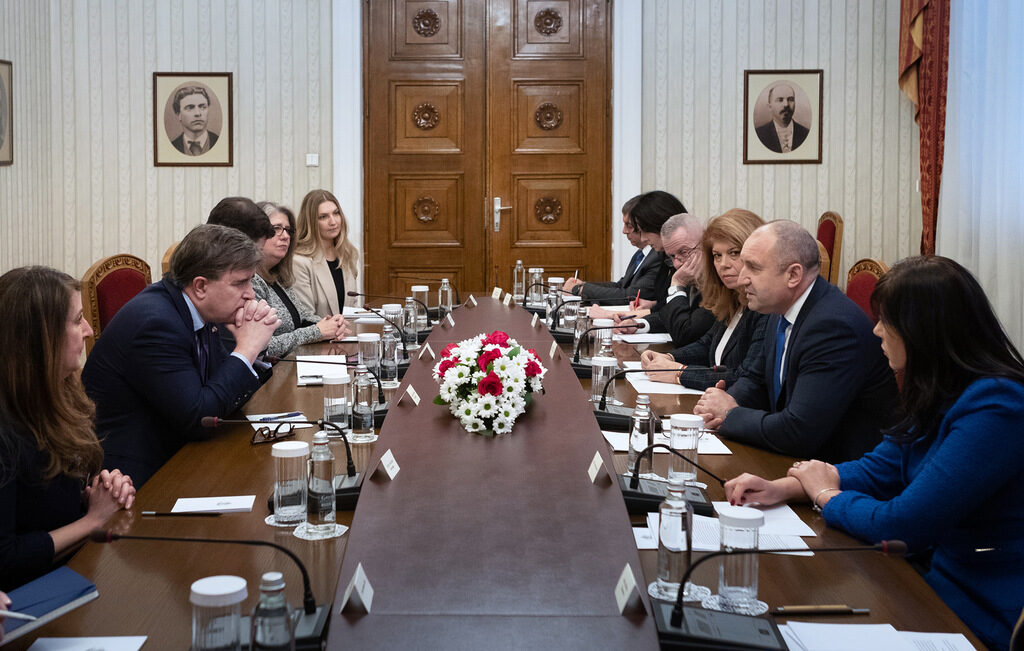 Джеймс О’Брайън на срещата при президента.