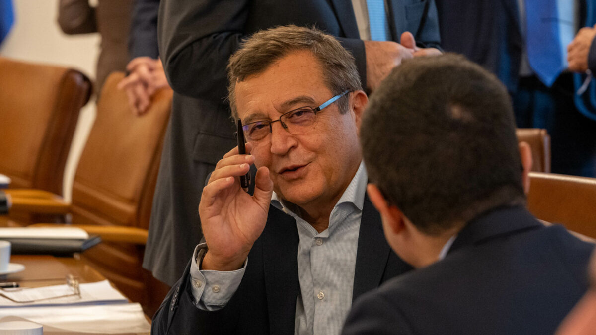 Служебният министър Сашо Пенов. Служебният министър Сашо Пенов.