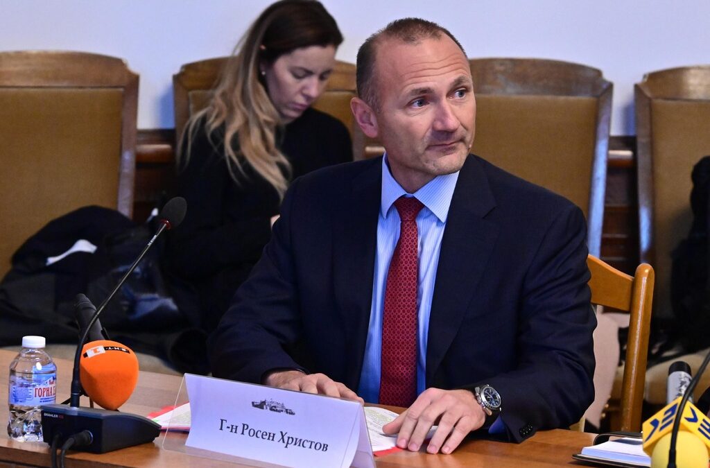Засведание на временната комисията "Джемкорп". Росен Христов - служебен министър на енергетиката