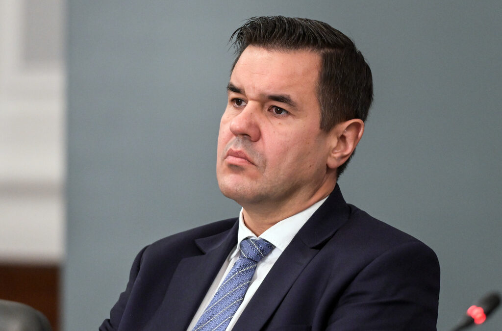 Служебният министър на икономиката Никола Стоянов Служебният министър на икономиката Никола Стоянов