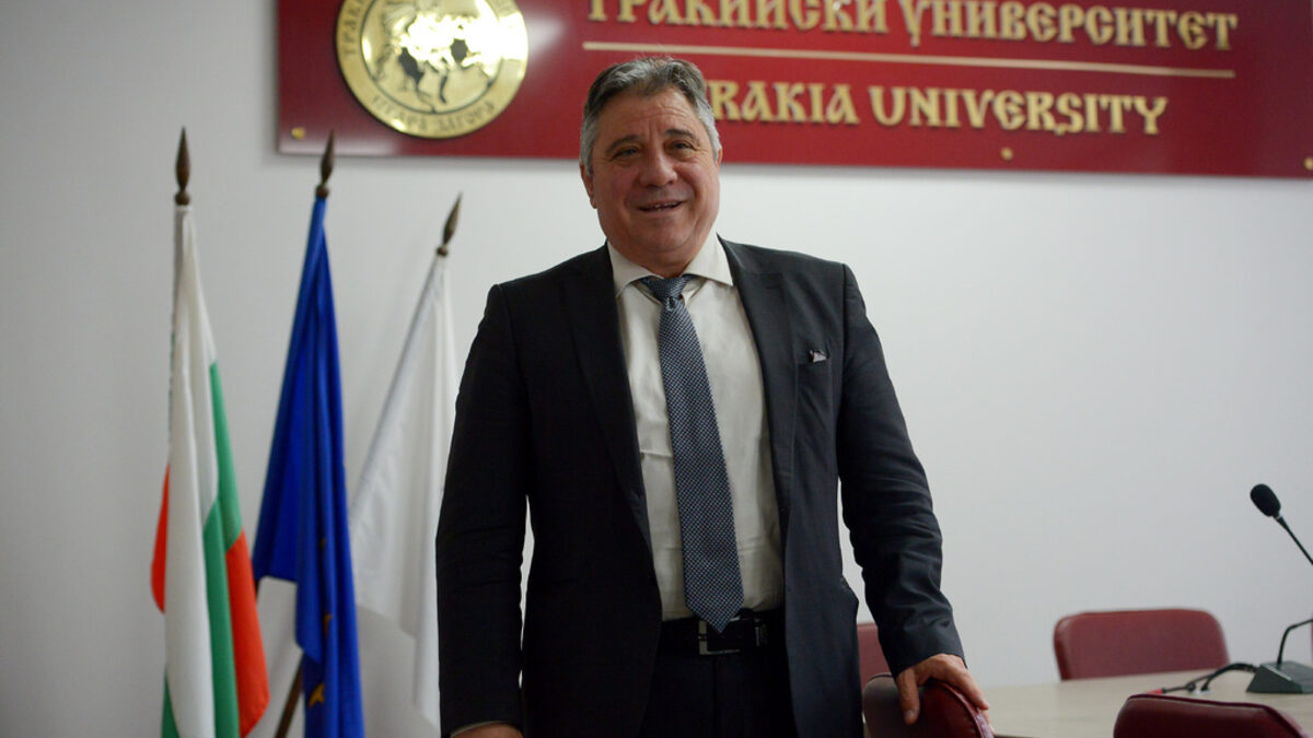 доц. д-р Добри Ярков, декан на Тракийския университет