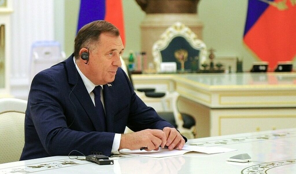 Милорад Додик при последното си посещение в Кремъл миналата година
