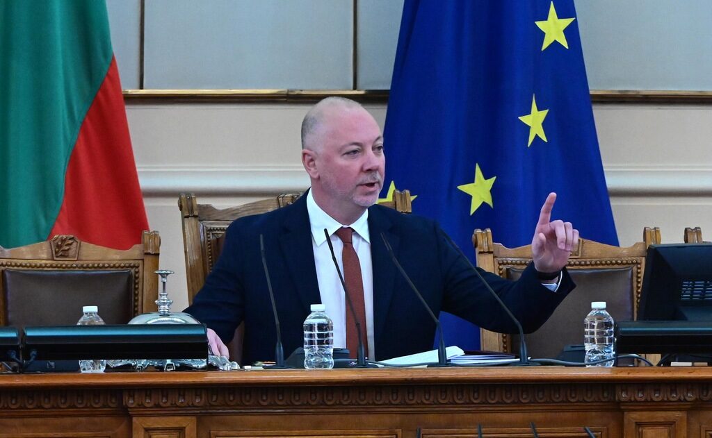 Заседание на 49 народно събрание, избор на председател Росен Желязков