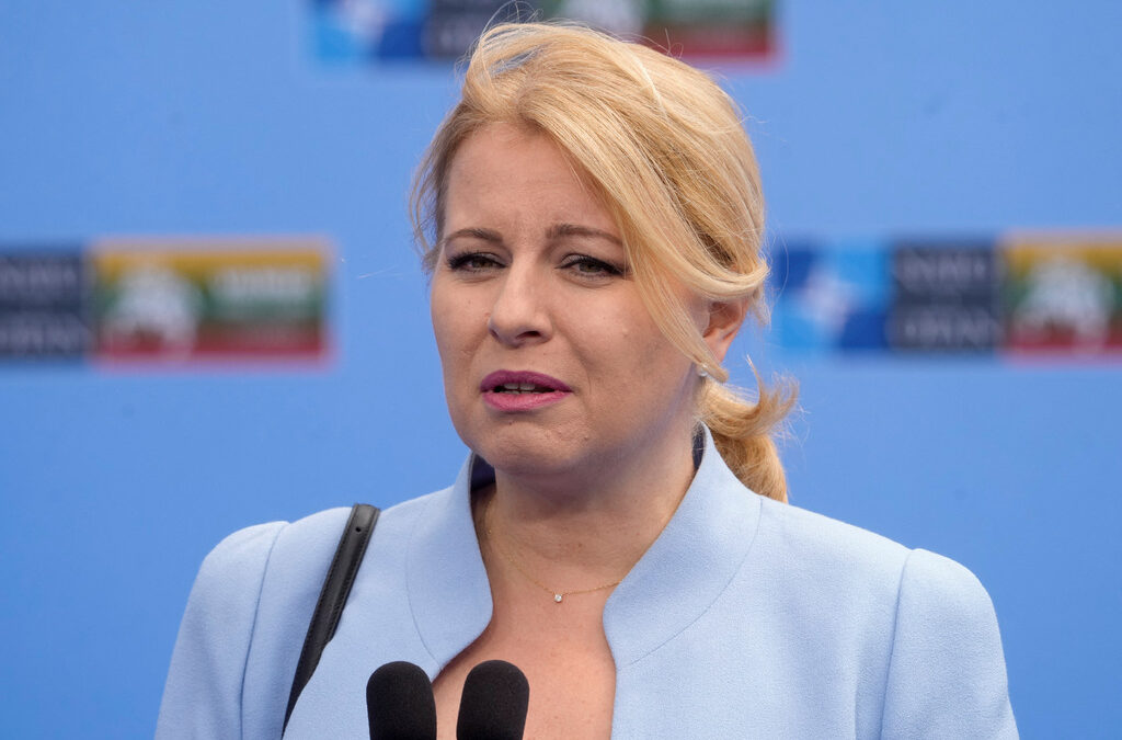 Президентът на Словакия Зузана Чапутова