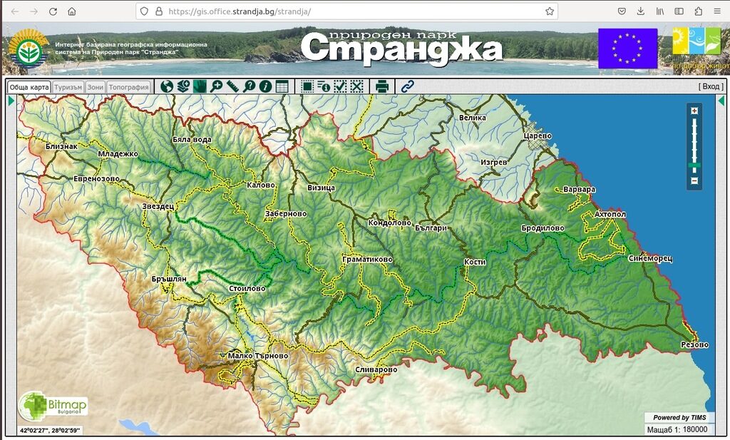 Източник: <a href="https://gis.office.strandja.bg/strandja/" target="_blank">https://gis.office.strandja.bg/strandja/</a>