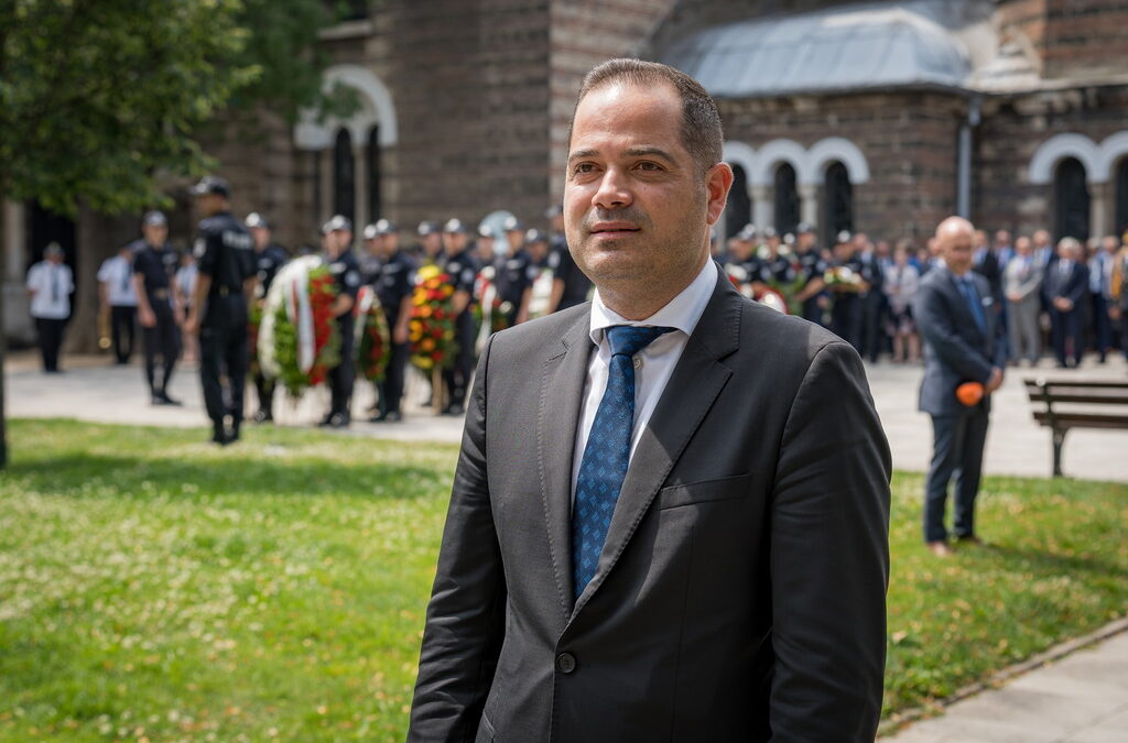 Калин Стоянов, министър на вътрешните работи. Снимката е архивна Калин Стоянов, министър на вътрешните работи. Снимката е архивна