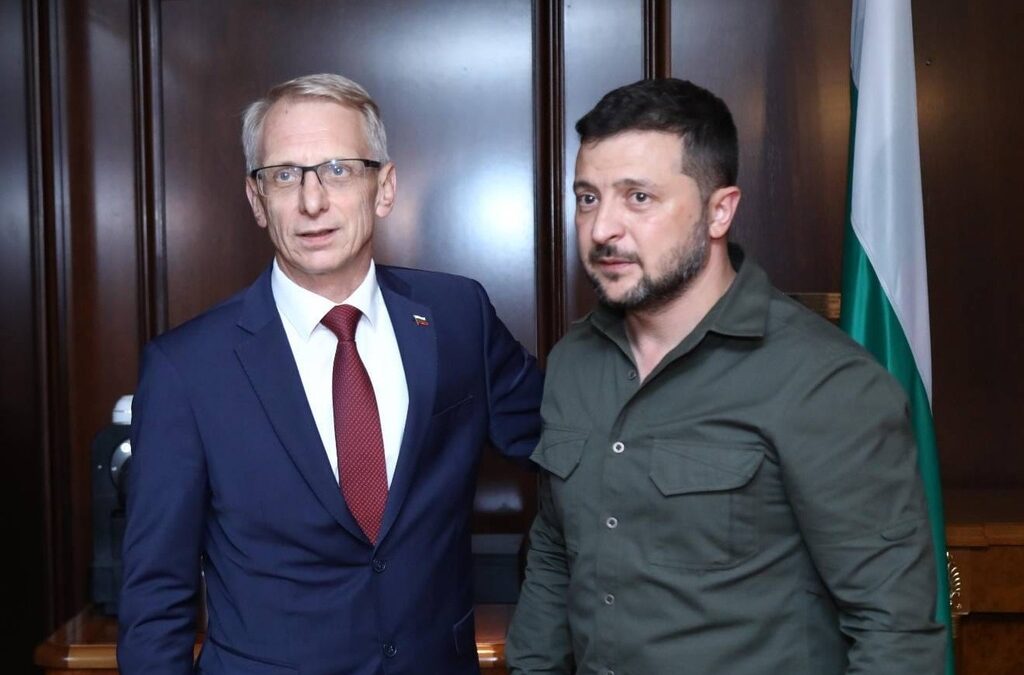 Премиерът Николай Денков и украинският президент Володимир Зеленски