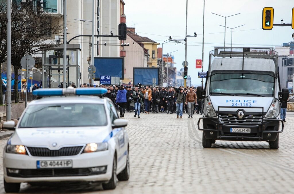 Полицията предприема допълнителни мерки за мача между "Левски" и "Айнтрахт"