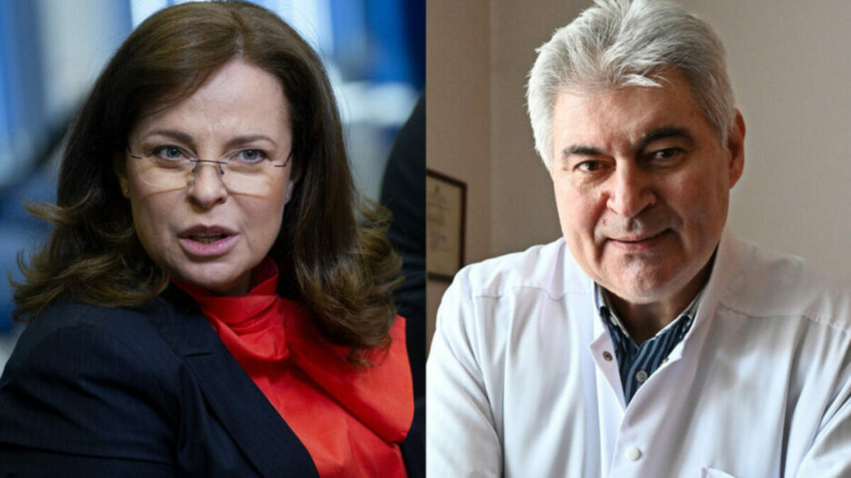 Д-р Таня Андреева и д-р Румен Велев
