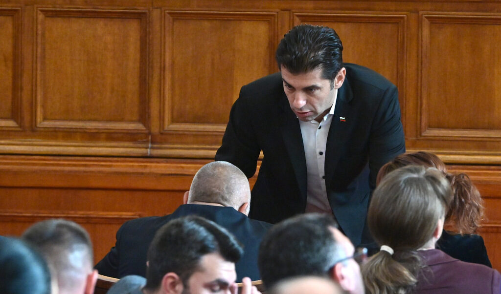 Кирил Петков с Бойко Борисов
