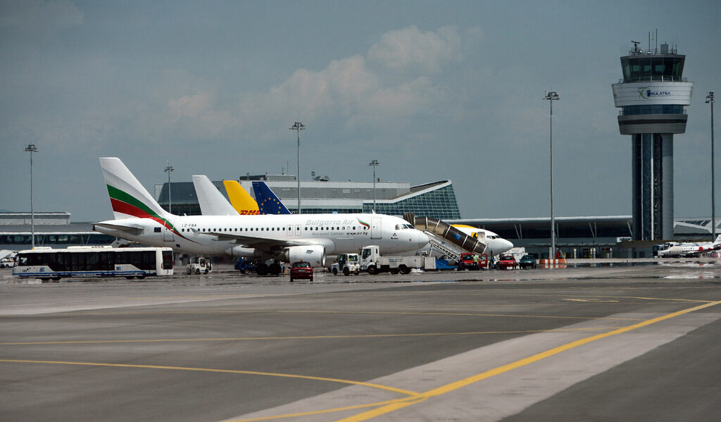 самолет на Bulgaria Air