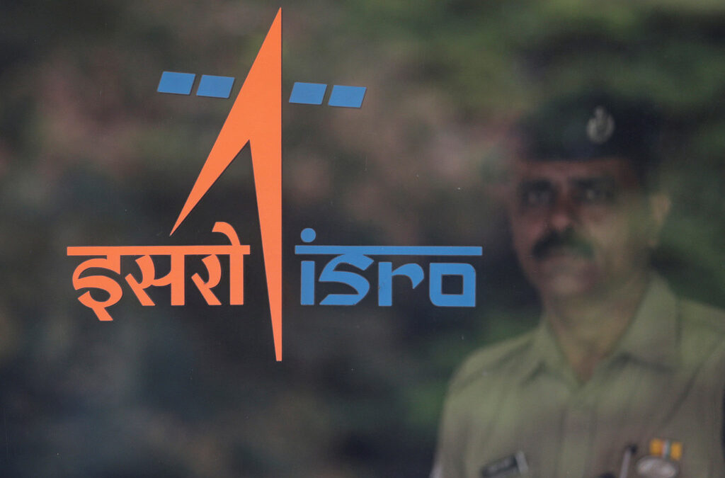 Централата на Индийската организация за космически изследвания (ISRO) в Бенгалуру Централата на Индийската организация за космически изследвания (ISRO) в Бенгалуру