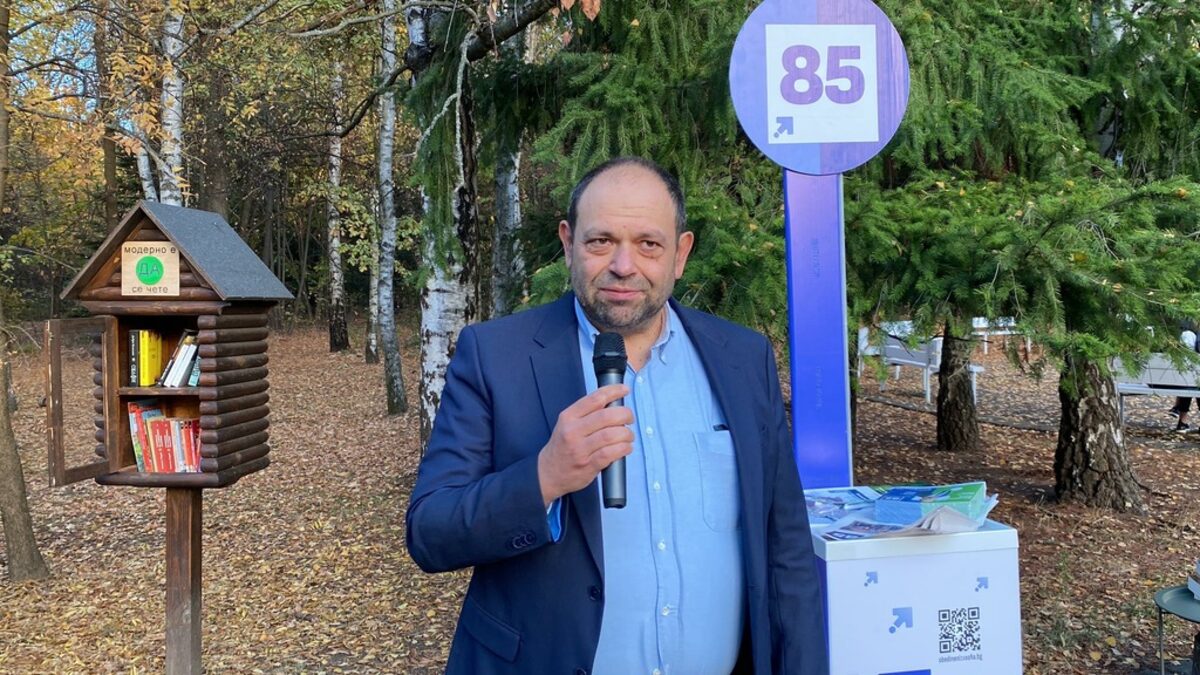 Константин Павлов-Комитата - досегашен кмет и кандидат за кмет на столичния район "Лозенец" от ПП - "Движение Да, България"