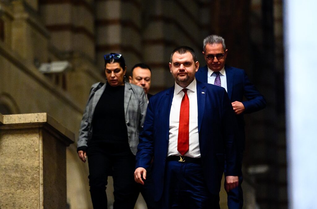 Делян Пеевски, председател на парламентарната група на ДПС