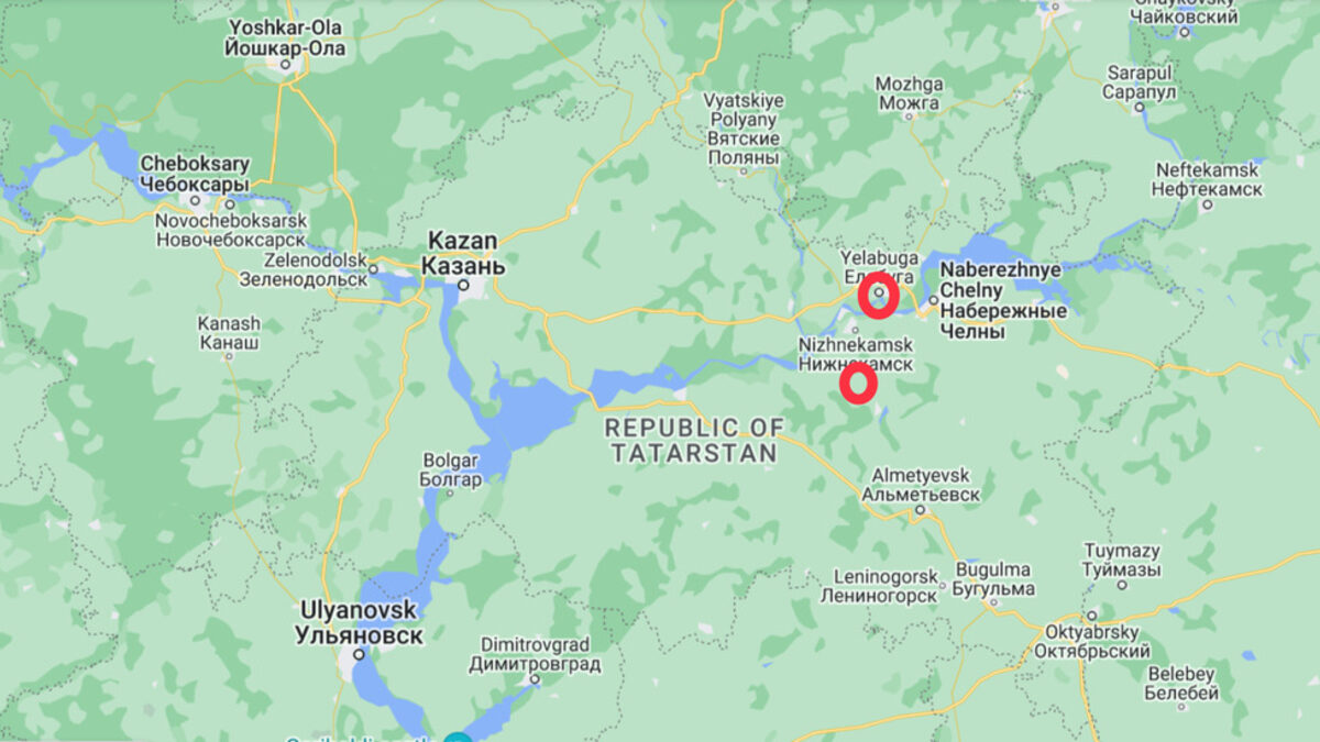 Дронове атакуваха руски заводи в Татарстан