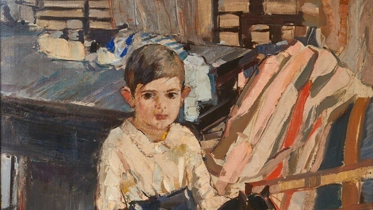 Детски портрет (Христо Нейков), 1935 - частна колекция Боян Радев