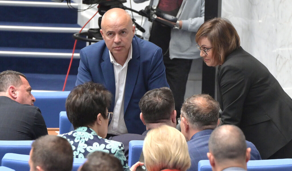 Георги Свиленски и Корнелия Нинова Георги Свиленски и Корнелия Нинова