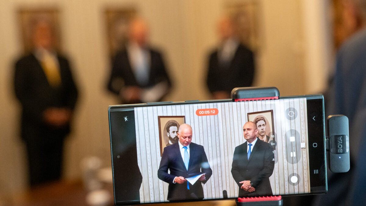 Росен Желязков представя структурата и състава на проектокабинета Росен Желязков представя структурата и състава на проектокабинета