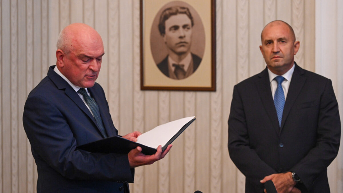 Димитър Главчев и Румен Радев