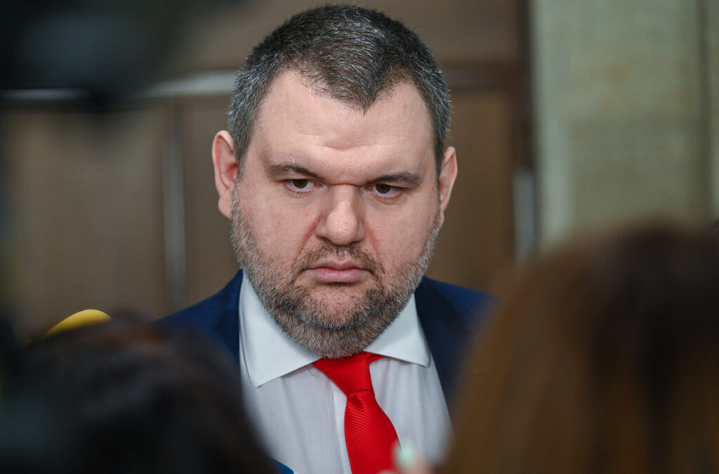 Парламент - парламентарно заседание - Делян Пеевски - портрет