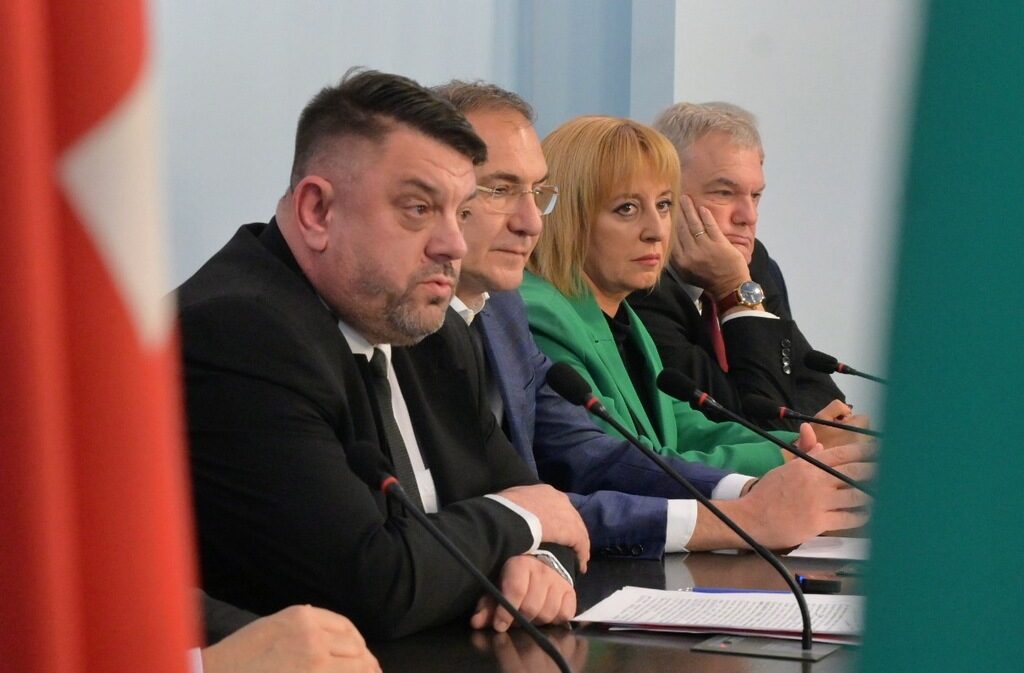 Атанас Зафиров, Борислав Гуцанов, Мая Манолова и Румен Петков Атанас Зафиров, Борислав Гуцанов, Мая Манолова и Румен Петков