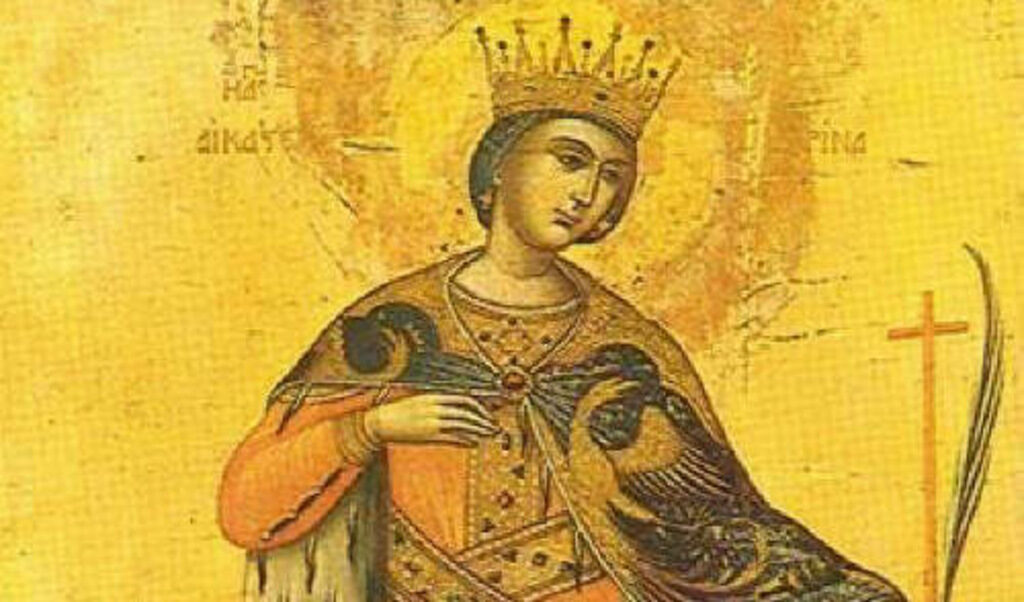 Св. Екатерина. Снимката на иконата е от специализирания сайт <a href="https://www.pravoslavieto.com/life/11.24_sv_Ekaterina.htm" target="_blank">"Православието"</a>