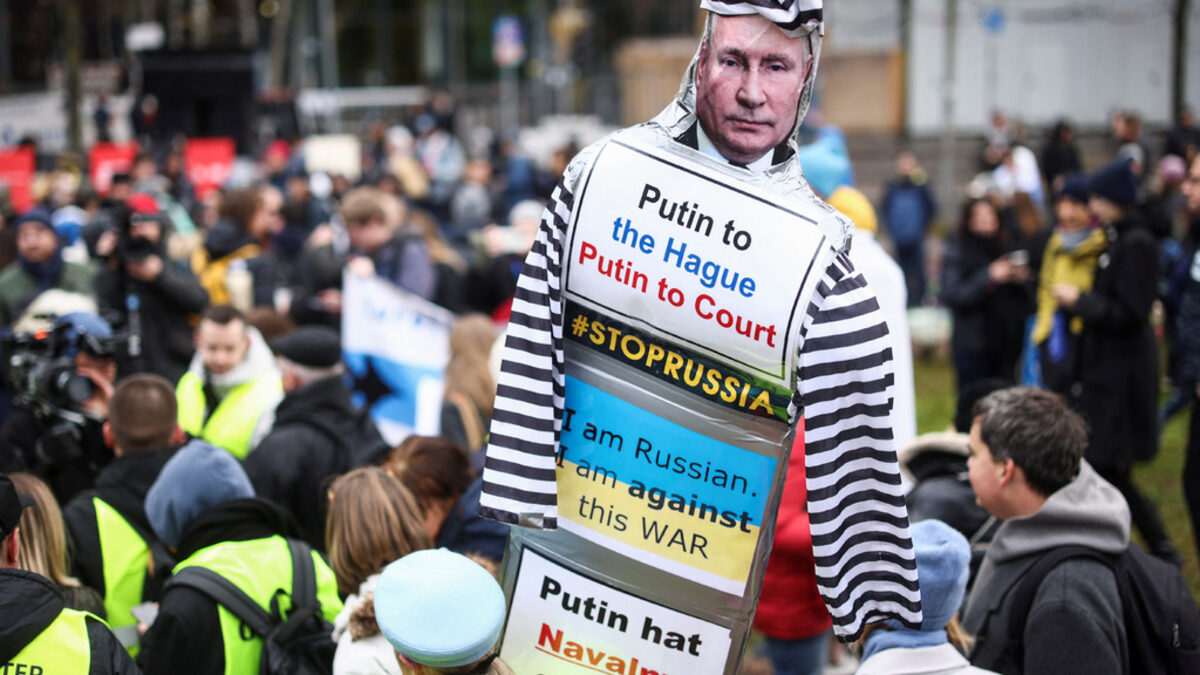 Протестът срещу Путин в Берлин на руската опозиция миналата неделя