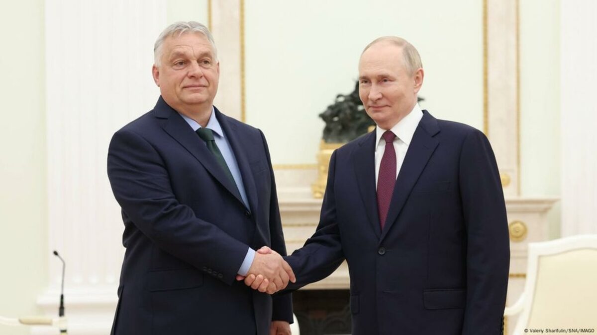 Орбан се срещна с Путин в Москва през юли 2024 г.