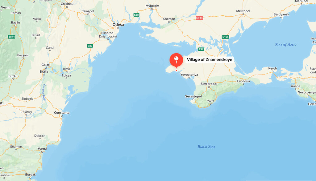 Замърсяването вече обхваща стотици километри от Анапа в Краснодарска област на изток до Евпатория в западната част на Кримския полуостров