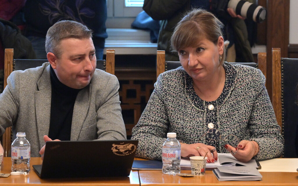 Анна Александрова, председател на парламентарната комисия по правни въпроси Анна Александрова, председател на парламентарната комисия по правни въпроси