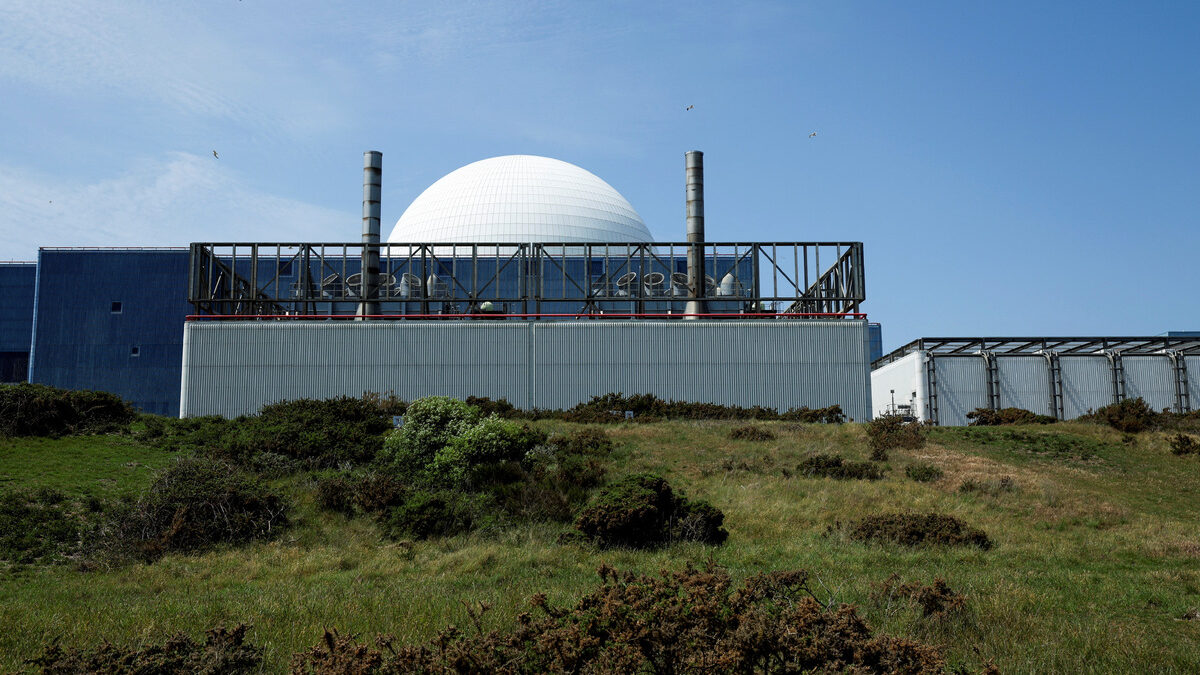 Атомната електроцентрала Sizewell B в Съфолк, Великобритания Атомната електроцентрала Sizewell B в Съфолк, Великобритания