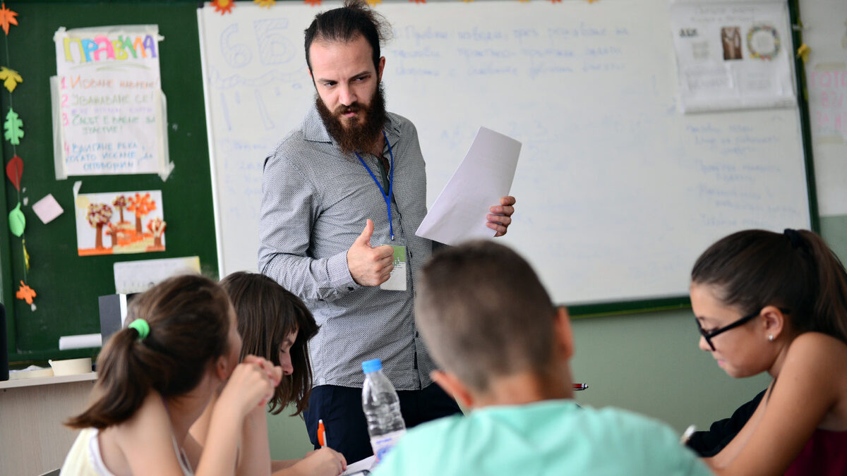 Здравко Керелски, учител по английски език на "Заедно в час".
