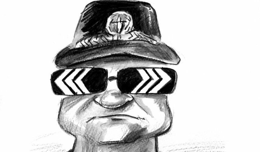 Карикатура на Иван Кутузов от април 2009г.