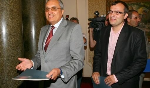 Иван Костов и Мартин Димитров<br /> Иван Костов и Мартин Димитров<br />