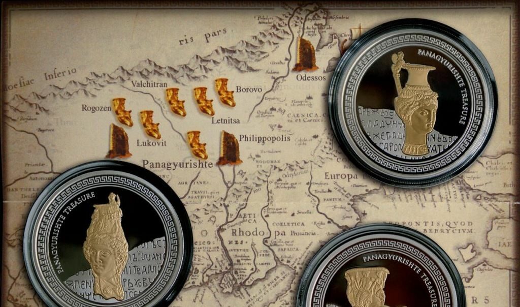 ПИБ пуска серия монети "Панагюрско съкровище", сечени в Нова Зеландия