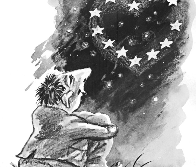 Карикатура на Иван Кутузов от април 2010