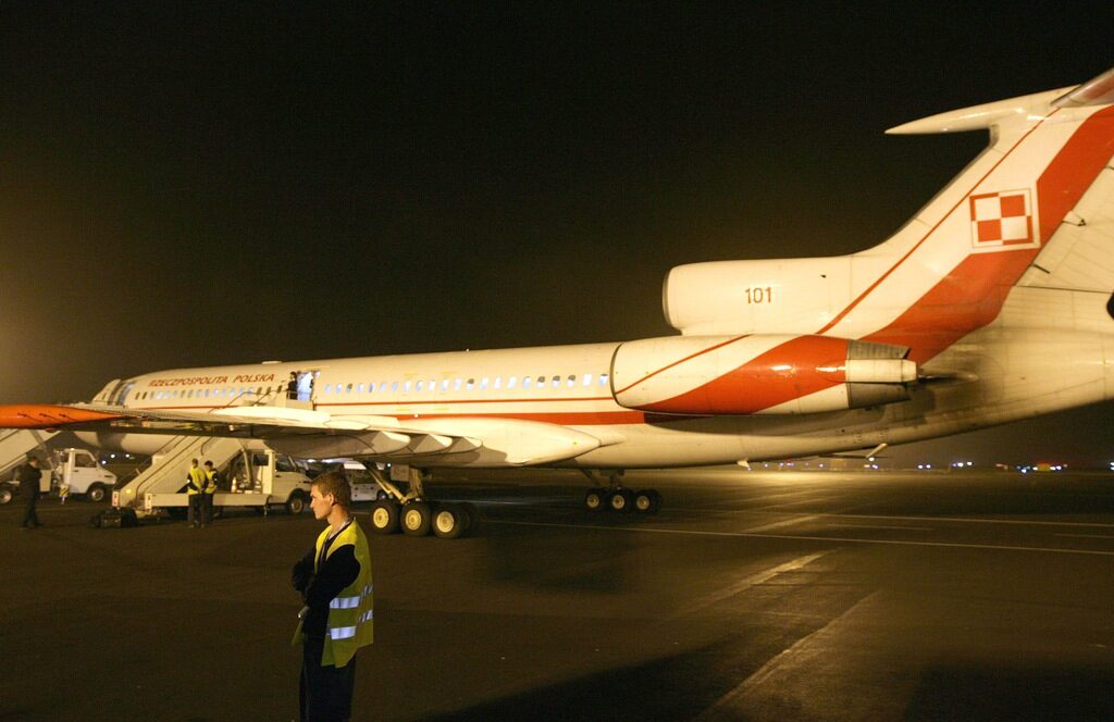 Президентският самолет Ту-154<br />