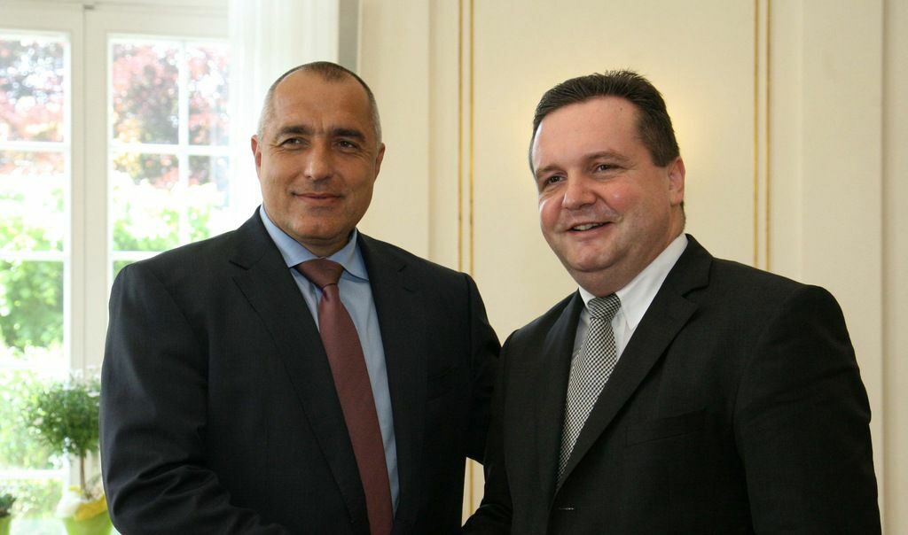 Бойко Борисов и Щефан Мапус
