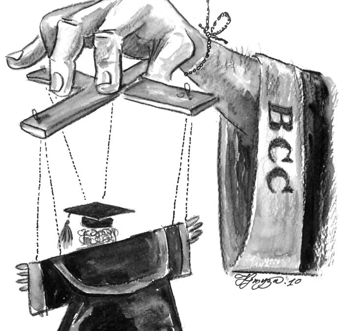 Карикатура на Иван Кутузов от ноември 2010г.
