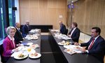 Докато говореше за "възродителен процес" в Скопие, Радев изреди конкретни стъпки за край на ветото Докато говореше за "възродителен процес" в Скопие, Радев изреди конкретни стъпки за край на ветото